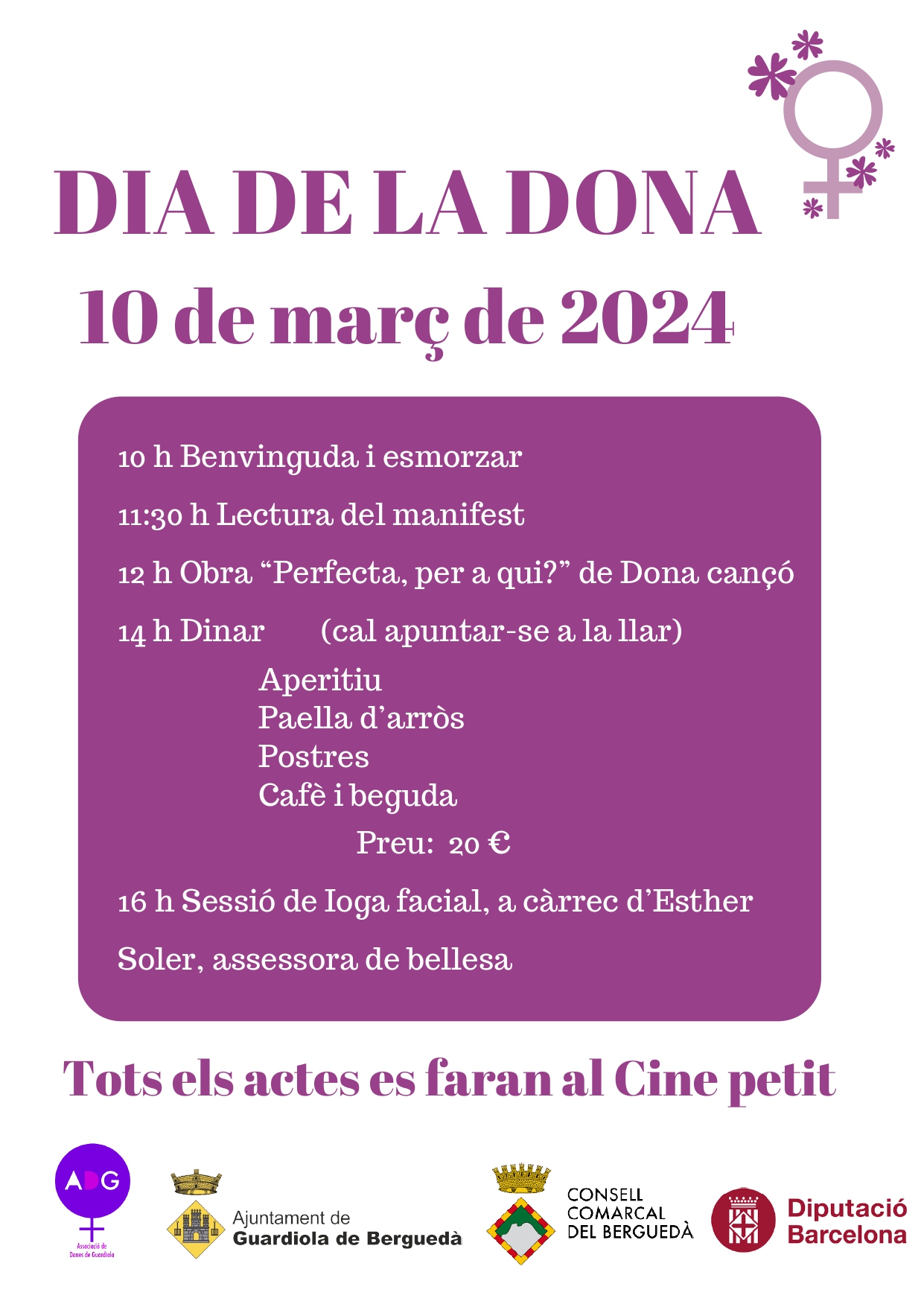 Cartell Dia de la Dona 