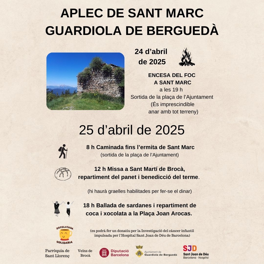 Aplec de Sant Marc 2025