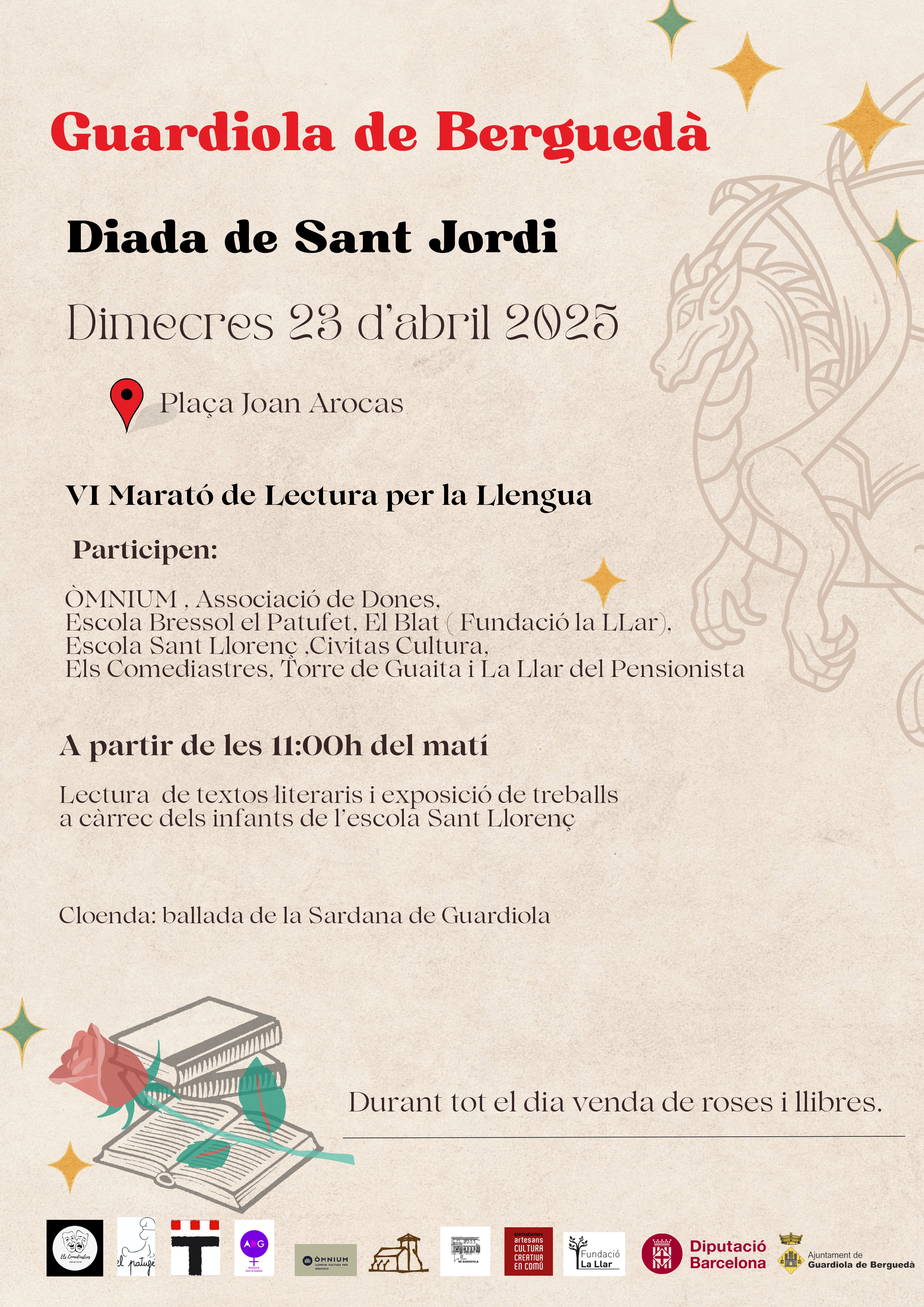 Sant Jordi 2025