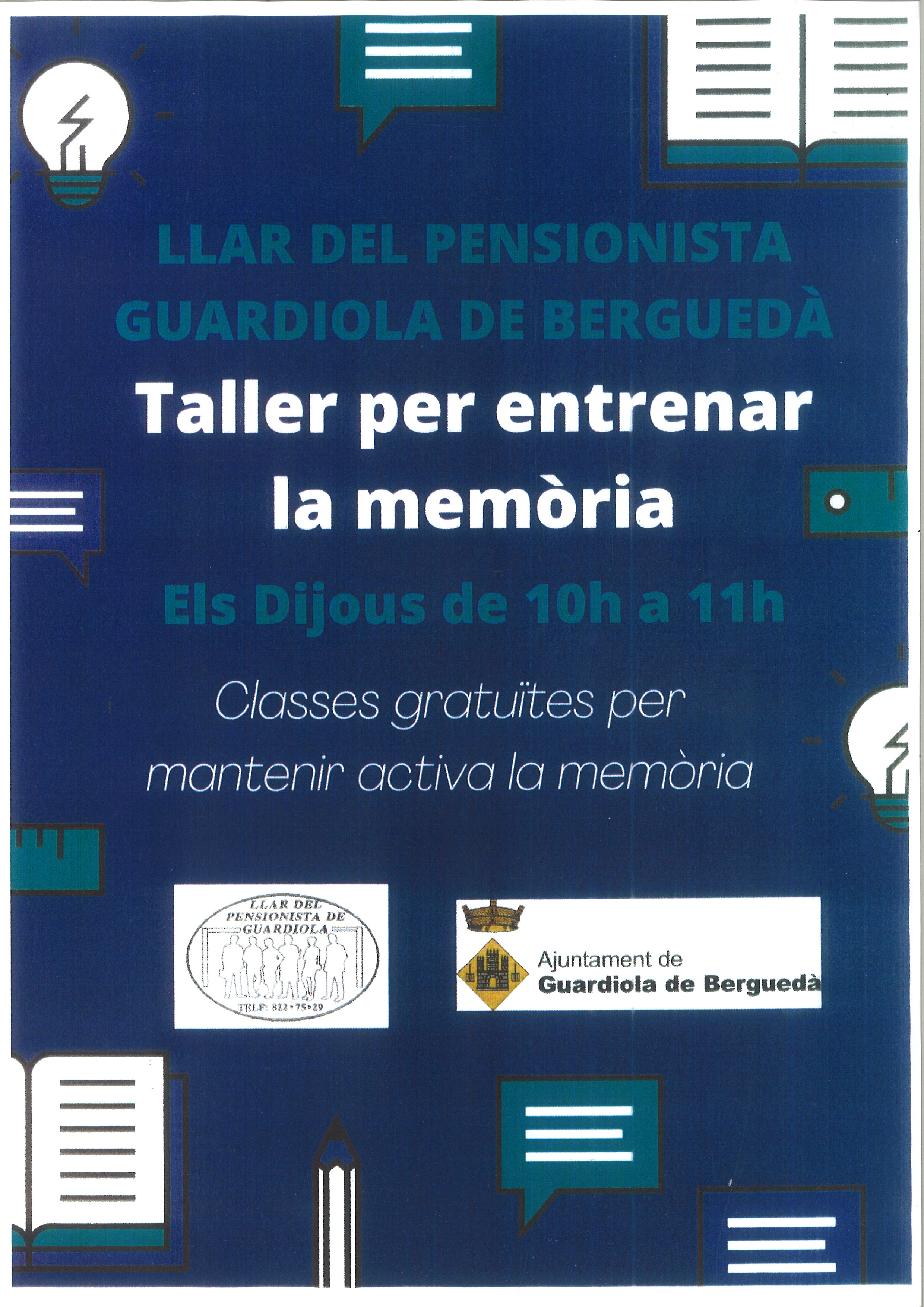 Cartell Taller de memÃ²ria 